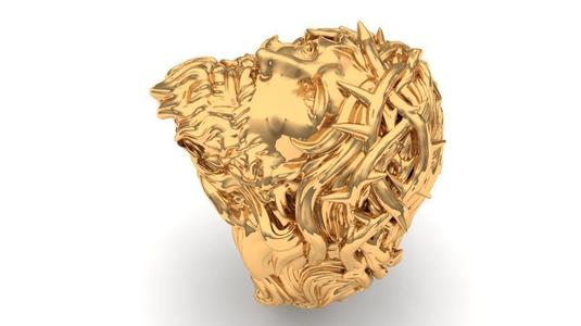 Anillo Rostro Jesus -jesus face ring