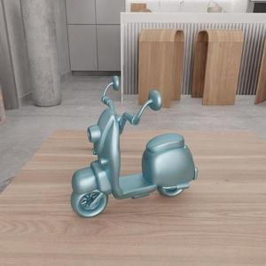 3D Motorcycle Decor as Stl File & Motorcycle Art, Kids Toy, 3D Printing, Motorcycle Toy, Motorcycle Ornament, Vintage Art, Motorcycle Gift