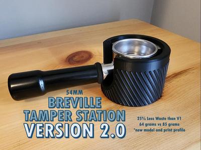54mm Breville Tamper Station 2.0 (Less Waste)