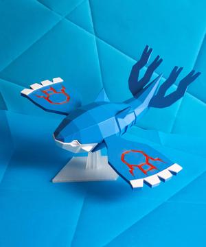 Kyogre Low Poly