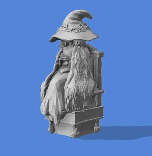 Ranni the witch – Elden Ring – low poly
