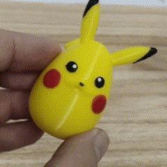 PIKACHU-STL+3MF EGG PRE PAINTED