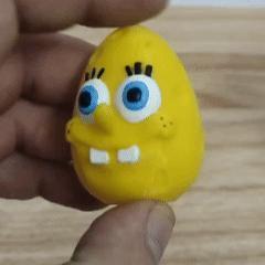Spongebob Egg- STL+3MF PREPAINTED