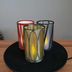 Two part tealight pots