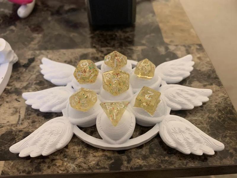 Biblically Accurate Angel Dice Display   