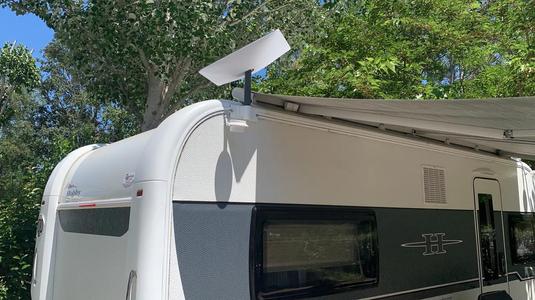 Starlink mount for Hobby Caravan   