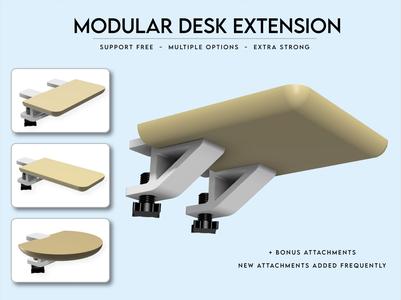 Modular Desk Extension