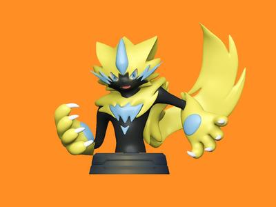 Zeraora Figure – Free 3D print model