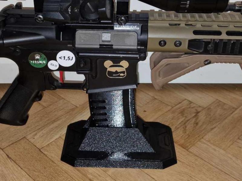 M4 AR15 display stand for airsoft v2