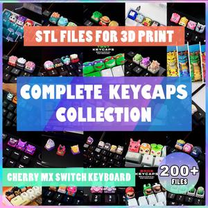 Complete Keycaps Collection – Hiko keycaps – 2021 – 2024
