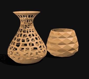 Modern Vase. elegant twisted vase. Beautiful gift