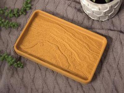 Wood Grain Key Tray