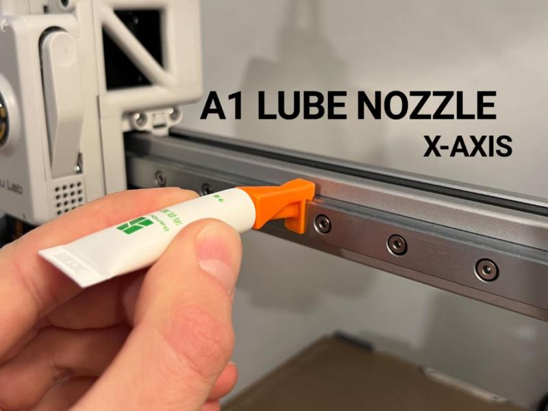 A1 / A1 Mini Lube Nozzle – X-Axis Lubrication