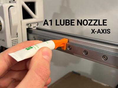 A1 / A1 Mini Lube Nozzle – X-Axis Lubrication