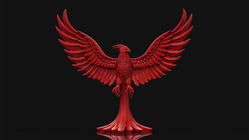 phoenix sculpture