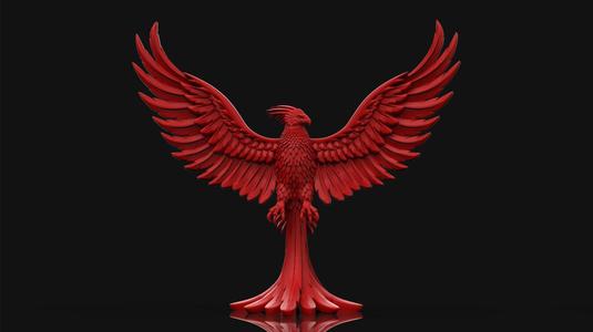 phoenix sculpture