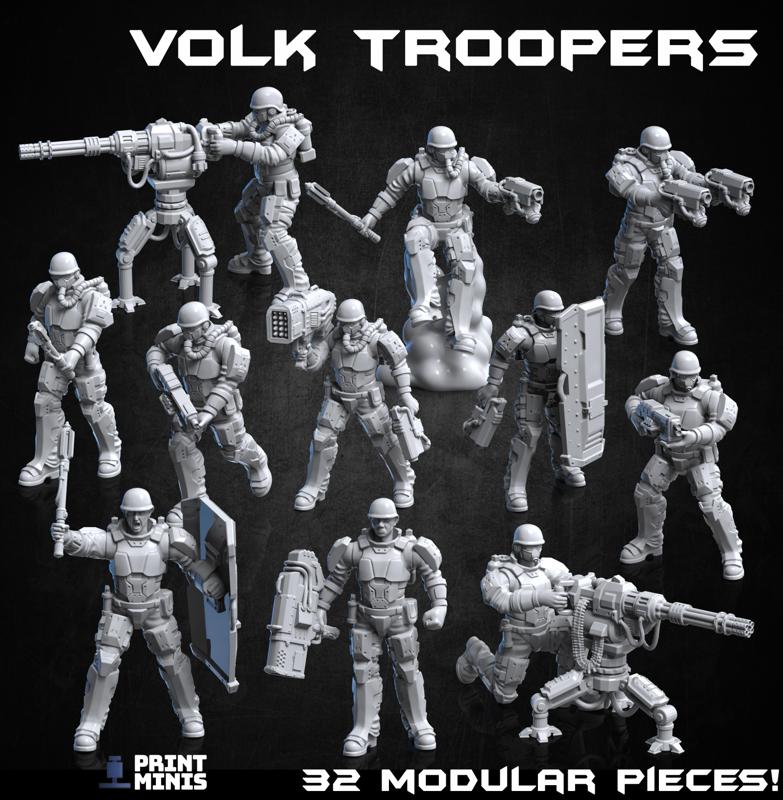 Volk Diesel Troopers (Modular) – The Ironside Docks Collection