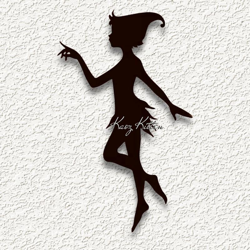 pixie fairy sprite tiptoe WALL ART HOME DECOR