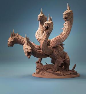 Hydra dragon statue