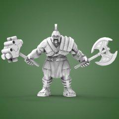 Armored Hulk 3D Printing Miniature | Assembly