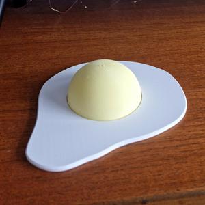 Fried Egg Electric Tealight Light