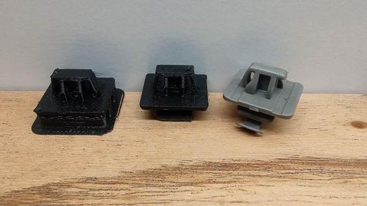 Honda Crv Roof Garnish Trim Molding Clip Grey
