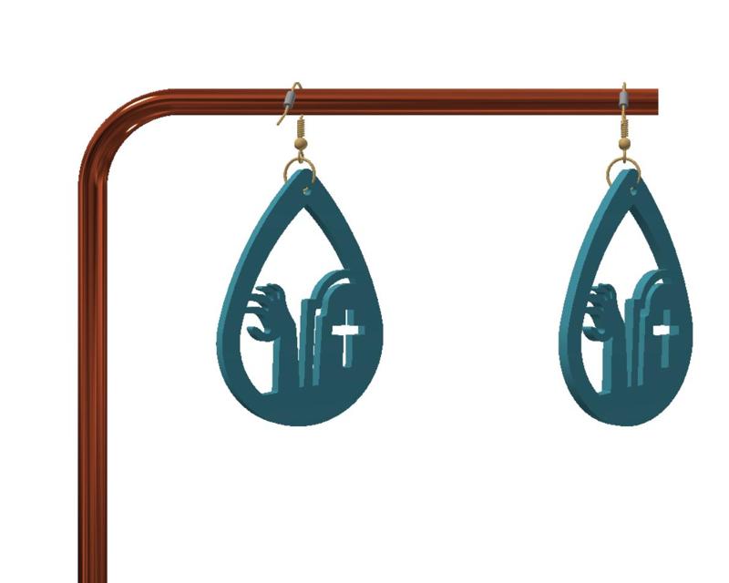 Cute keychain / earrings