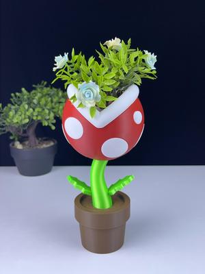 Piranha Plant planter