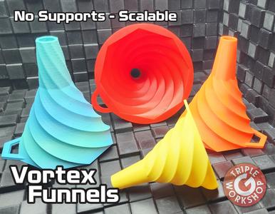 Vortex Funnels – No Supports