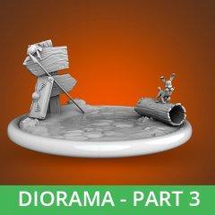Dogmatix 3D Printing Figurine for Diorama | Assembly