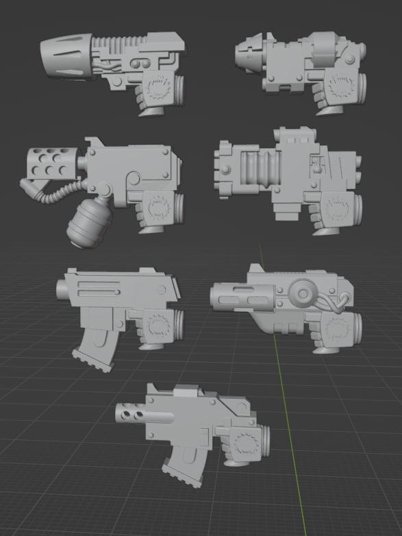 PLANET MUNCHER LEGION PISTOLS