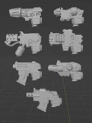 PLANET MUNCHER LEGION PISTOLS