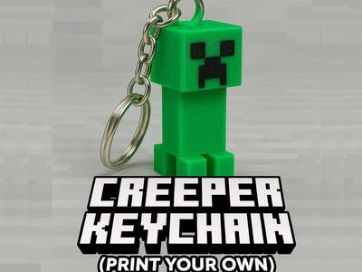 MINECRAFT CREEPER KEYCHAIN