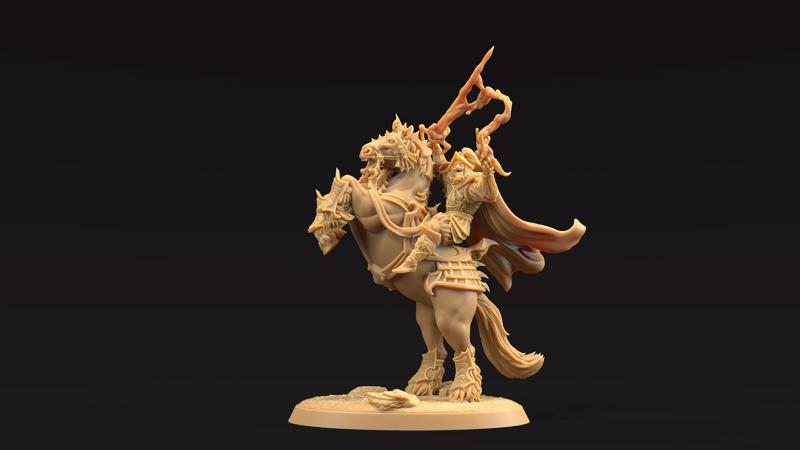 Crimson Tyrant with rapier