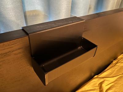IKEA Bedboard glasses holder