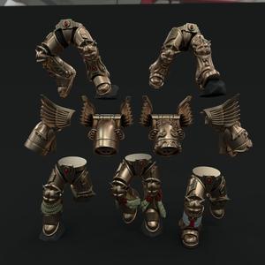 Sanguine Angel Legs and Jet Packs