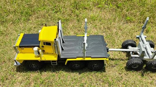 Crawler P12 TRX6 logging bed and trailer – 1/10 RC body attachment