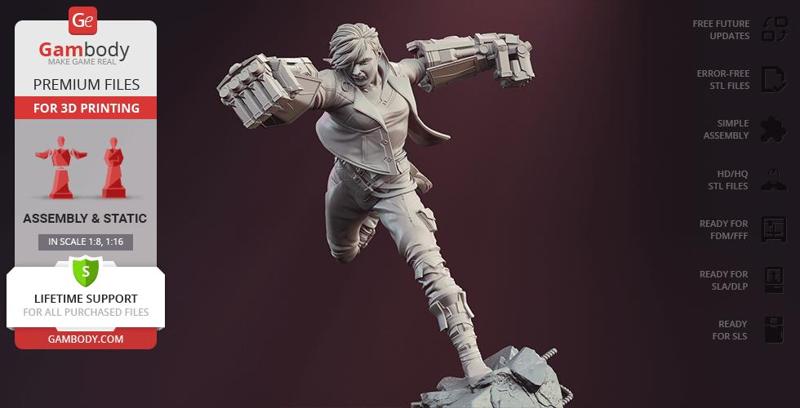 Vi Arcane STL files for 3D Printing | Assembly Model