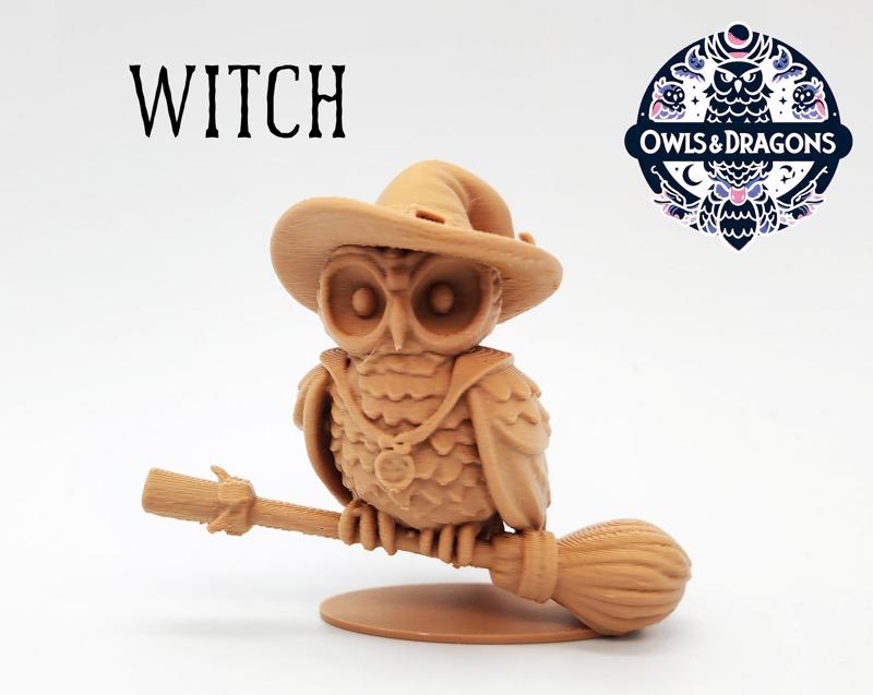 The Witch – Owls & Dragons