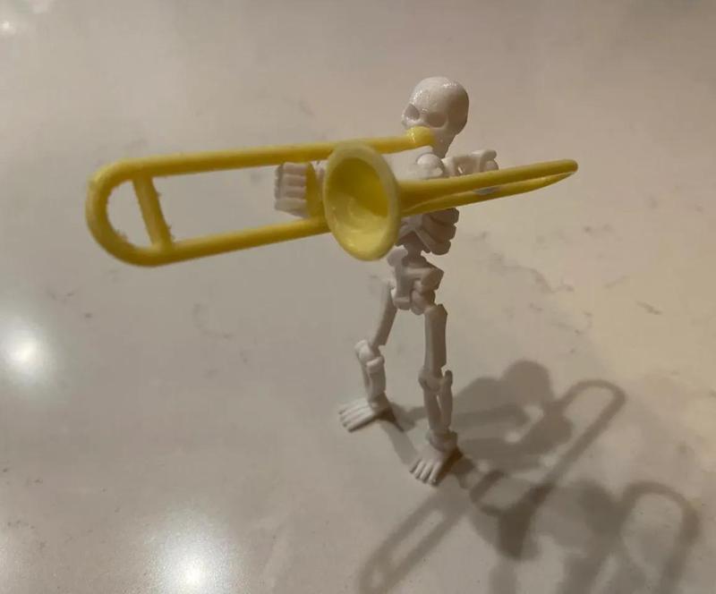 Trombone for Skeleton