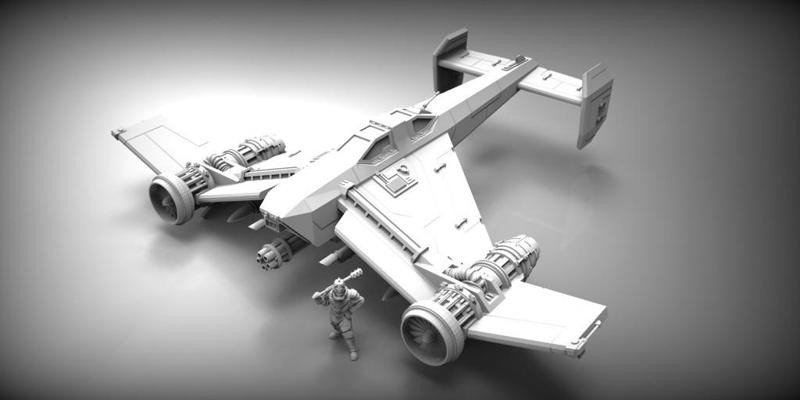 SCI-FI STUKA BOMBER