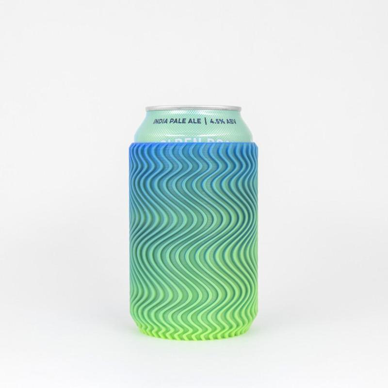 Wavy Can Coozie