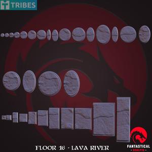 Floor 16 – Lava River