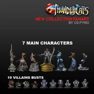 Thundercats Collection Pack Main Characters & Villains