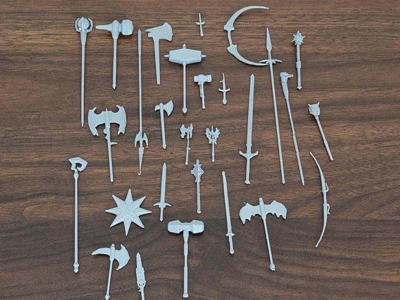 DnD Weapons Armament Collection Cache 1 and 2