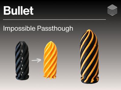 Bullet 9mm Impossible Passthrough