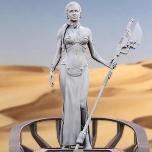Princess Leia 3D Printing Figurine | Assembly