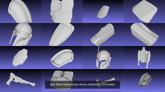 Star Wars Mandalorian Armor Collection