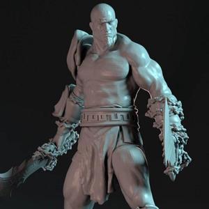 God of War Kratos 3D Printing Figurine | Assembly