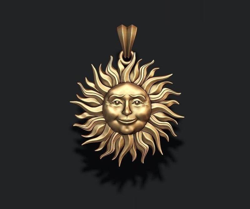 Sun pendant